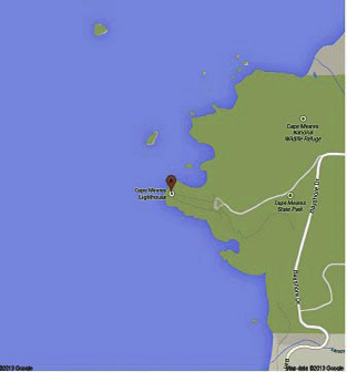 1 Karte Cape Meares- 337 px
